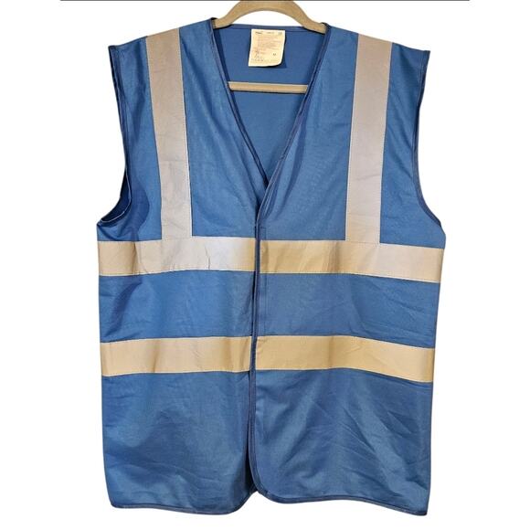 Reflective Safety Vest. Sz. Medium Blue - Picture 1 of 2